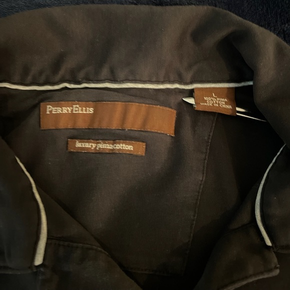 Perry Ellis Luxe polo - Picture 2 of 3